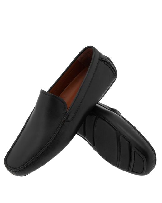 Bally Black Walton Leather Drivers, Brand Size 5 Us Size 6 for men
