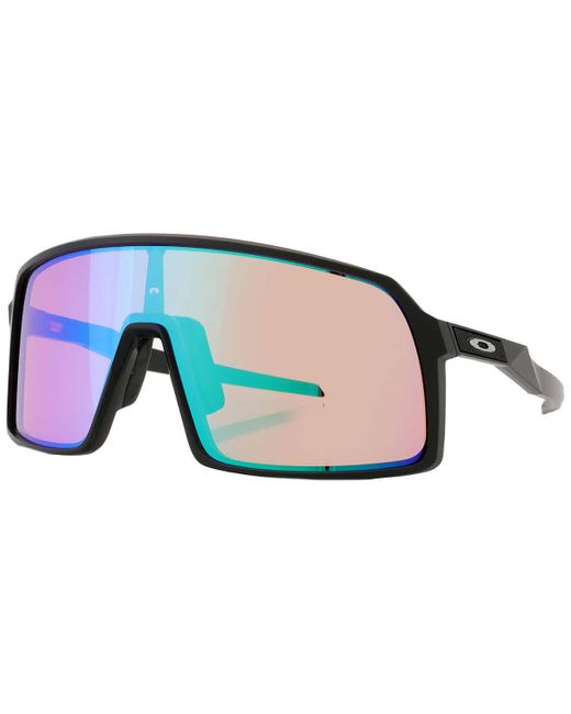 Oakley Blue Sutro Prizm Golf Shield Sunglasses Oo9406 9406a1 37 for men