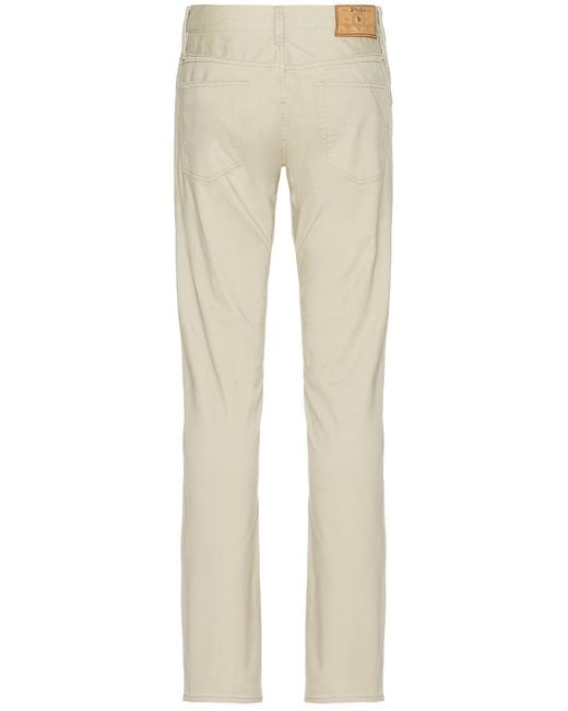 Polo Ralph Lauren Natural 5 Pocket Chino Pants for men