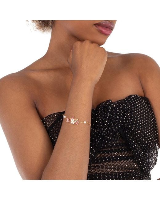 Swarovski Metallic Gema Soft Bracelet Shiny