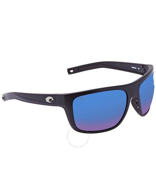 Costa Del Mar Broadbill Blue Mirror Polarized Polycarbonate Sunglasses Brb 11 Obmp 60 for men