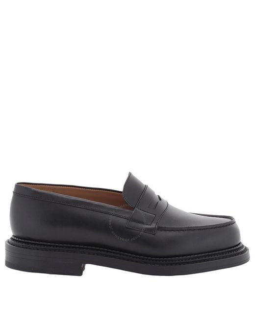 J.M. Weston Black Noir 180 Triple Sole Loafers