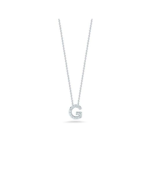 Roberto Coin Metallic 18k White Gold White Diamond 1 B