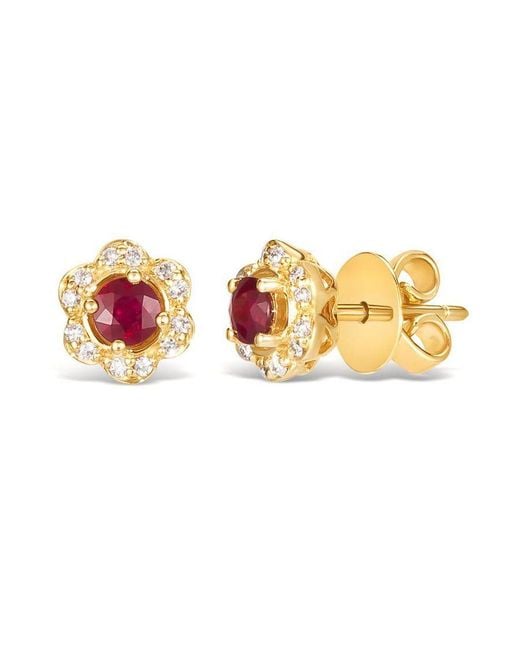 Le Vian Metallic Ladies Passion Ruby Earrings Set