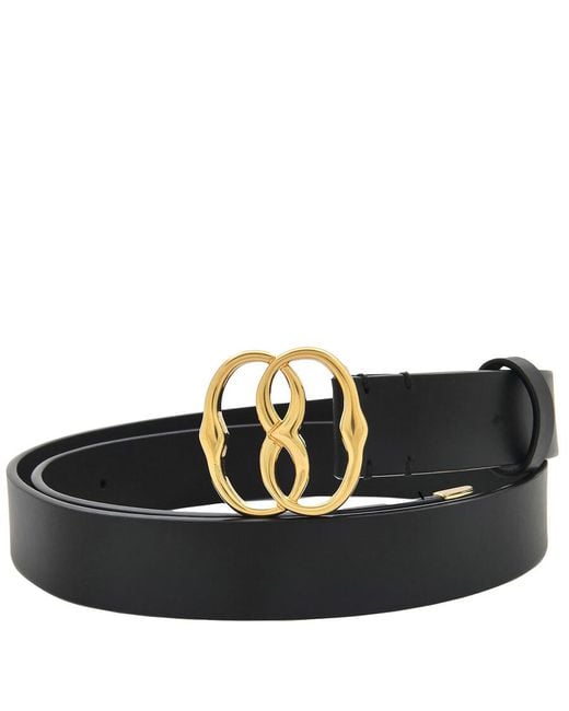 Bally Emblem Logo-Buckle Leather Belt, Cm in Black | Lyst display picture 1