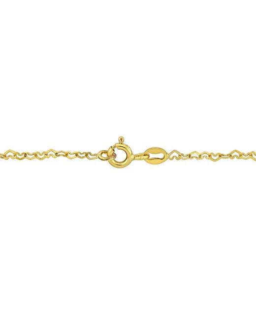 Amour Metallic 2Mm Heart Link Bracelet for men