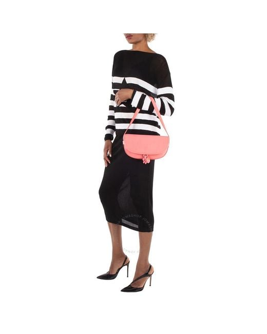 See By Chloé Pink Mara Baguette Leather Shoulder Bag