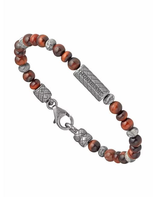 Montblanc Metallic Duo Beads Bracelet