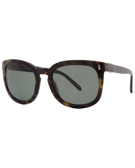 Michael Kors Gray Grand Teton Olive Square Sunglasses Mk2203 39432 54 for men