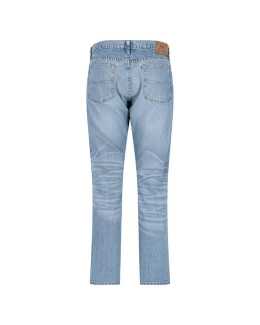 Polo Ralph Lauren Blue Parkside Denim Taper Jeans, Waist for men