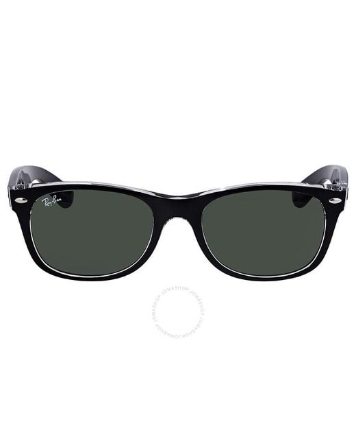 Ray-Ban Brown New Wayfarer Color Mix Classic G-15 Sunglasses Rb2132 6052 52