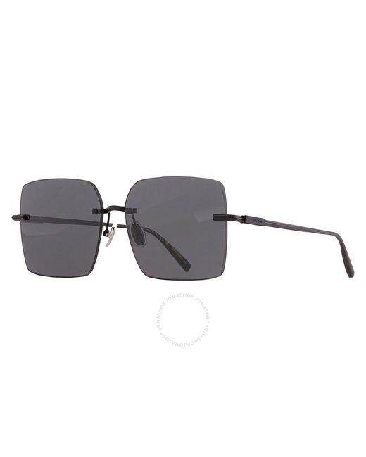 Ferragamo Gray Grey Square Sunglasses Sf311s 002 60