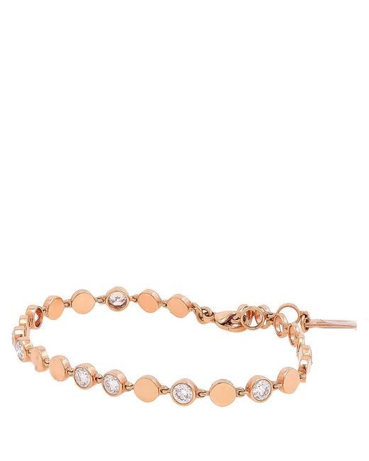 Messika Metallic D-Vibes 18K Rose Diamond Bracelet