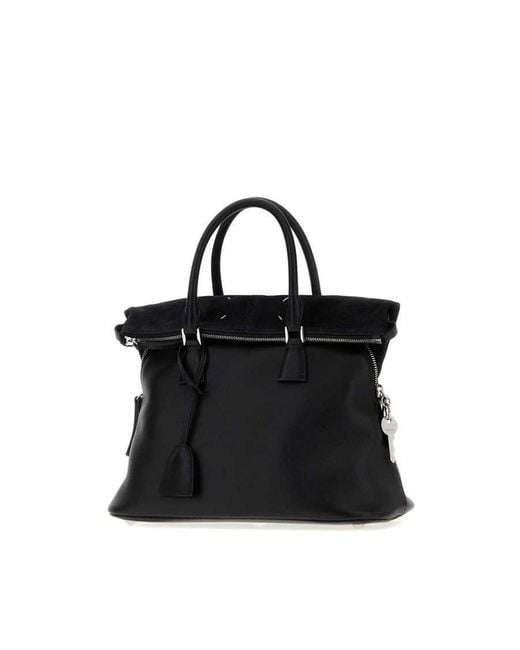 Maison Margiela Black 5Ac Top Handle Bag