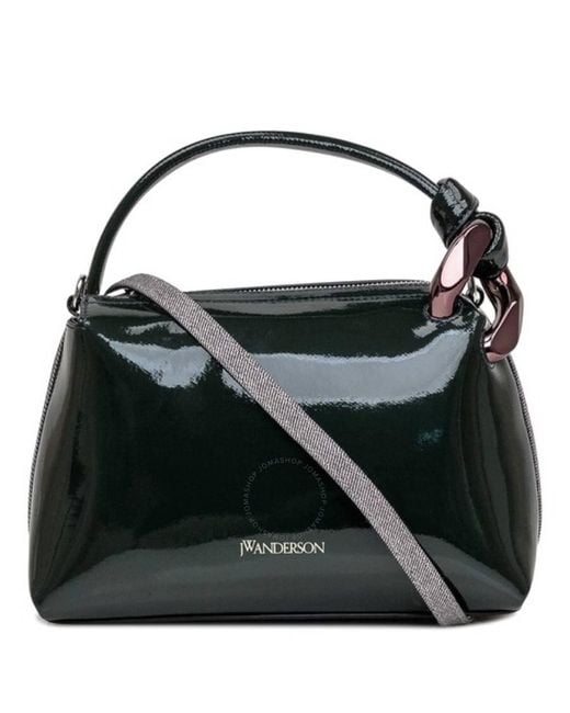 J.W. Anderson Black Small Corner Shoulder Bag