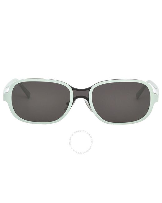 Ferragamo Gray Grey Oval Sunglasses Sf289s 330 54 for men