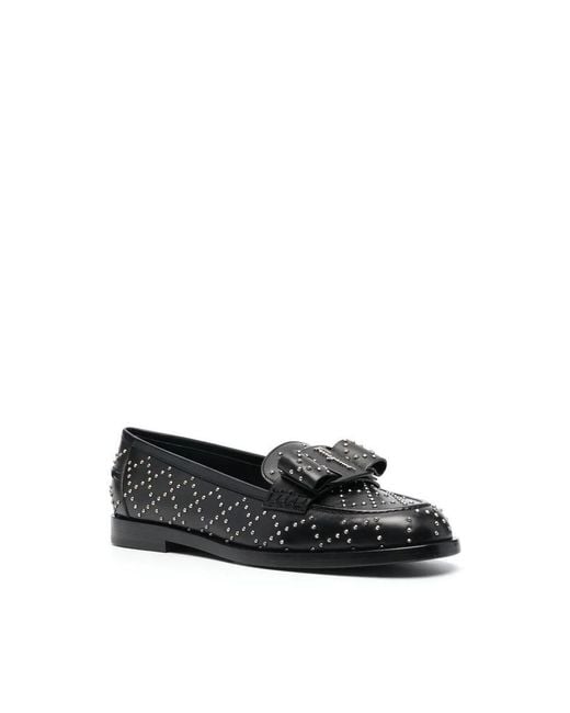 Ferragamo Black Ferragamo Loafer Loafers
