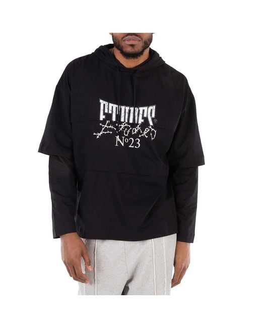 Etudes Studio Black The Pave N23 Organic Cotton Hoodie for men