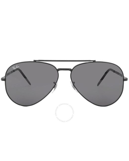 Ray-Ban Gray New Aviator Grey Sunglasses Rb3625 002/b1 62