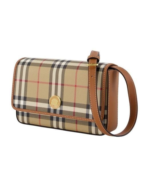 Burberry Multicolor Hampshire Shoulder Bag