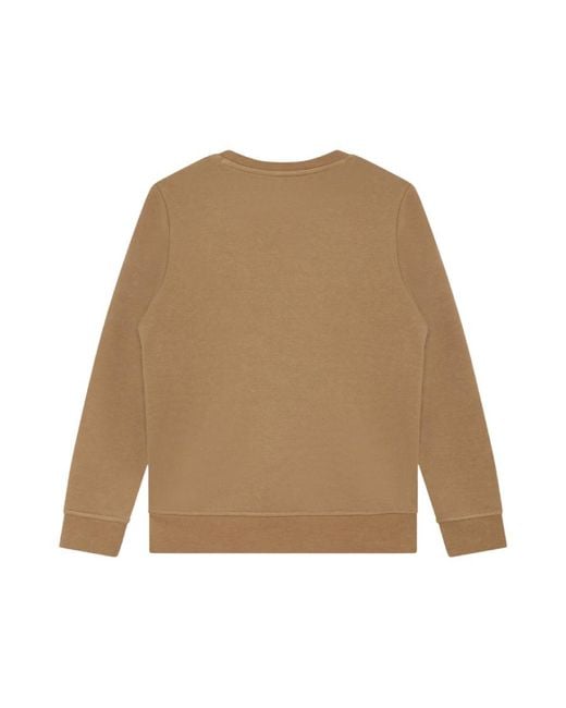 Boss Natural Boys Logo-Print Crewneck Sweatshirt, Size 8Y for men