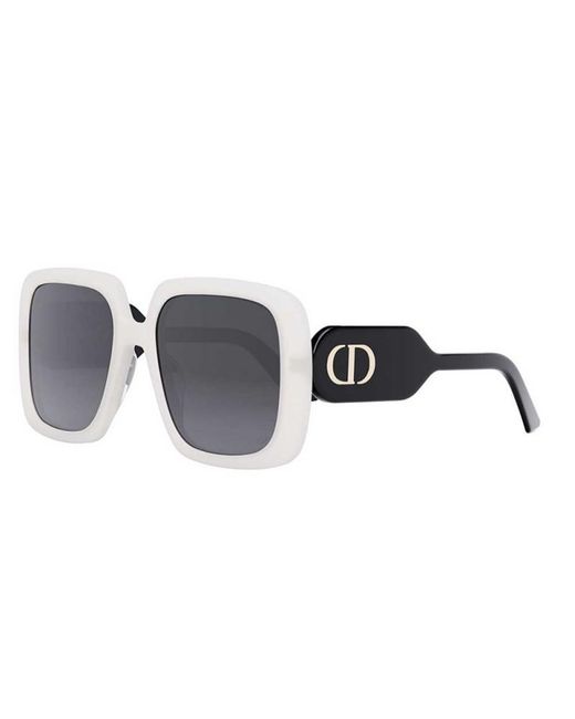 Dior Metallic Grey Square Sunglasses Bobby S2u 99a1 55