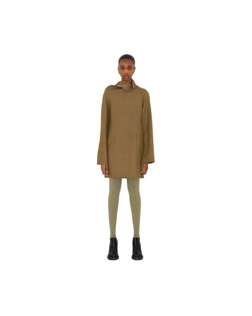 Burberry Natural Ribbed Wool Blend Tights