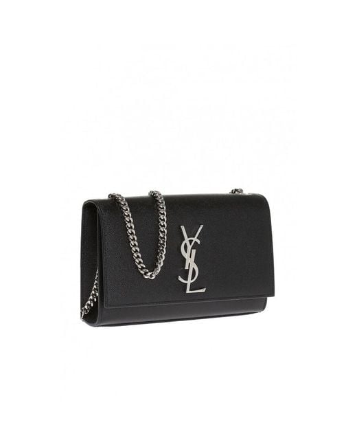 Saint Laurent Black Small Kate Crossbody Bag