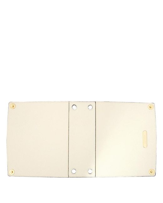 Michael Kors Natural Medium Satchel Double Sided Cover- Ecru