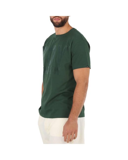 BOY London Green Hemus Flock Cotton T-shirt for men