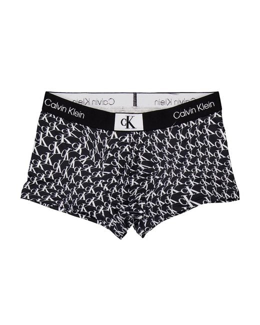 Calvin Klein Black 1996 Micro Low Rise Trunks for men