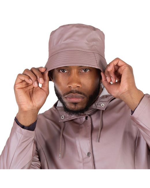 Rains Gray Lightweight Bucket Hat