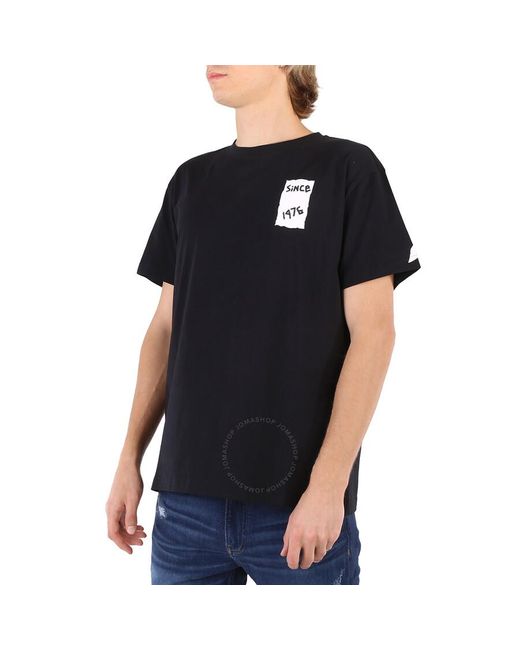 BOY London Black Boy Backprint Tape Eagle T-shirt for men