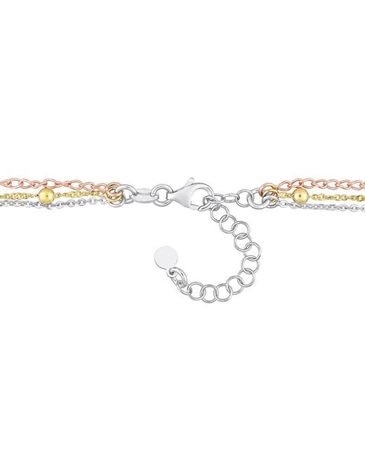Amour Metallic Chain Necklace