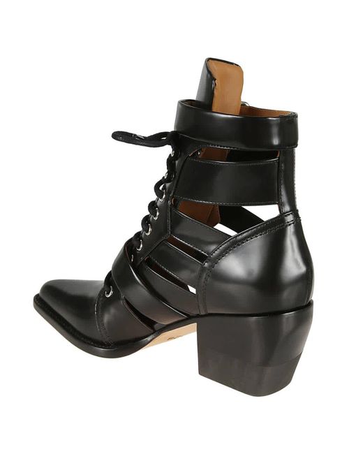Chloé Black Rylee Boots