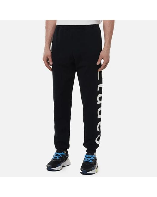 Etudes Studio Black Tempera Logo Sweatpants for men