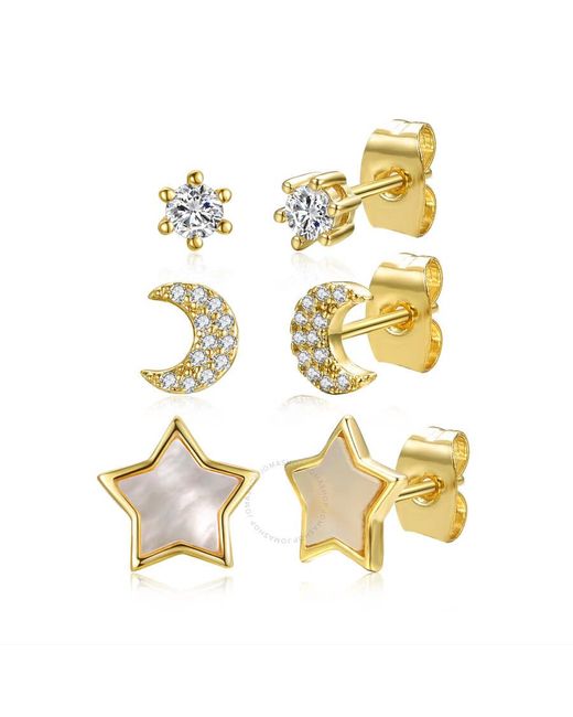 Rachel Glauber Metallic Jewelry & Cufflinks