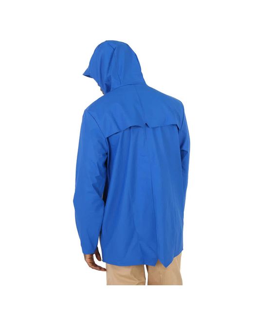 Rains Blue Waterproof Lightweight Jacket for men