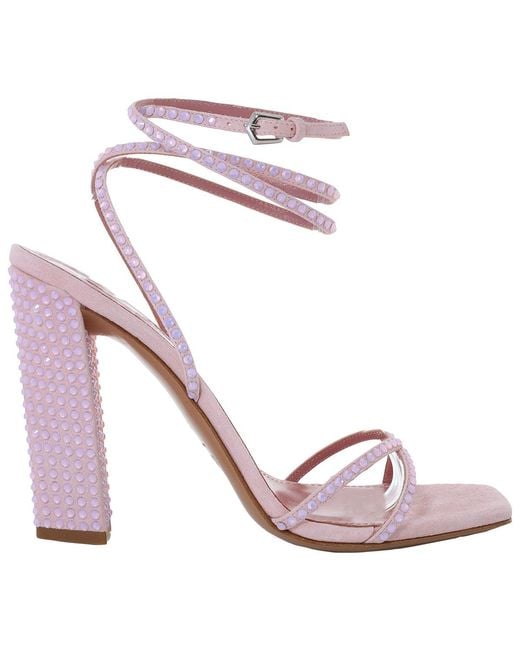 Paris Texas Pink Holly Diana Sandals, Brand Size 36.5 Us