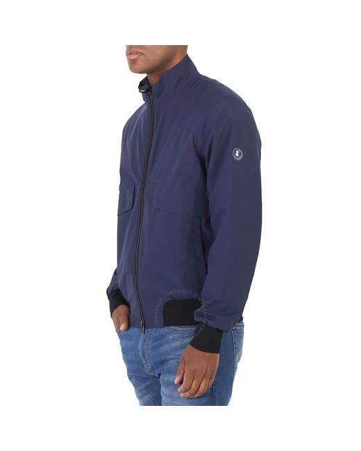 Save The Duck Blue Navy Alcyone Bomber Jacket for men