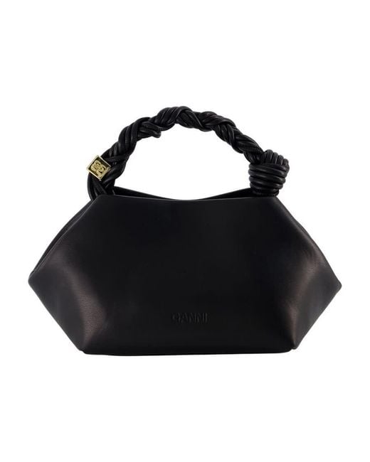 Ganni Black Bou Crossbody Bag for men