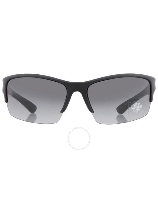 Harley Davidson Gray Smoke Gradient Sport Sunglasses Hd0155v 91b 69 for men