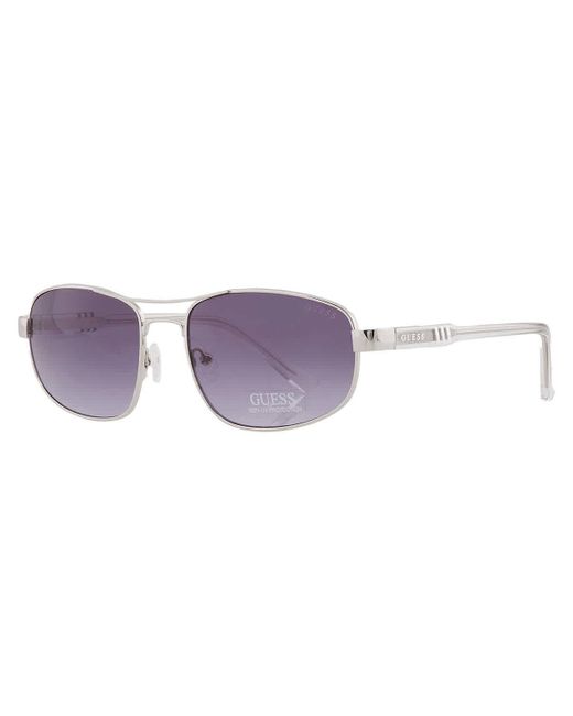 Guess Factory Purple Blue Gradient Rectangular Sunglasses Gf5103 10w 60 for men