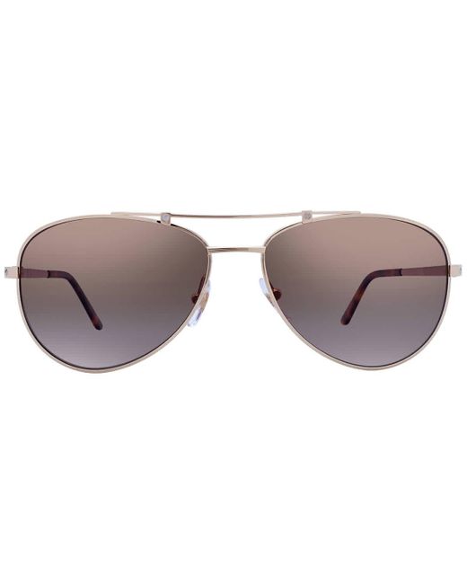 Cartier Metallic Pilot Sunglasses Ct0083s 001