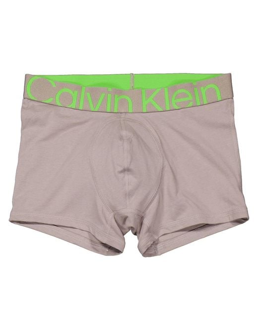 Calvin Klein Gray Future Shift Trunks for men