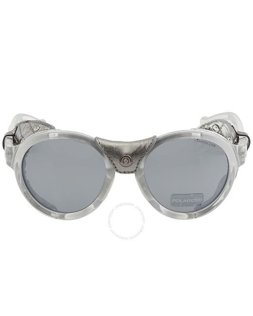 Moncler Gray Round Sunglasses Ml0046 20d 52