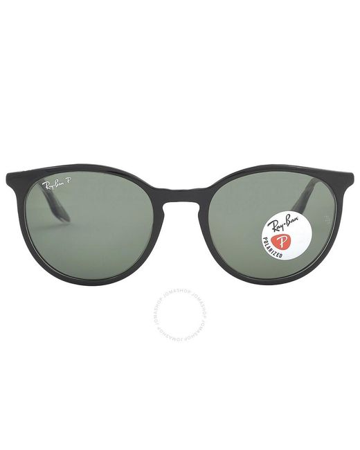 Ray-Ban Brown Polarized Green Phantos Sunglasses Rb2204 919/58 51