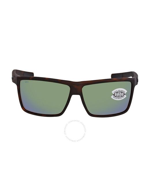 Costa Del Mar Green Rinconcito Mirror Polarized Glass Sunglasses Ric 191 Ogmglp for men