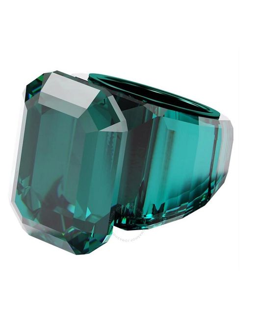 Swarovski Green Lucent Motif Ring Other Emerald