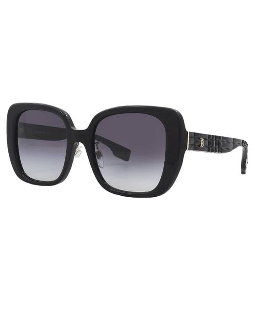 Burberry Black Grey Gradient Butterfly Sunglasses Be4371f 30018g 54